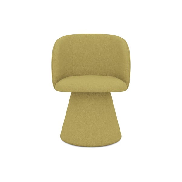 Žuta  podstavljena blagovaonska stolica Maia – Makamii-image-1