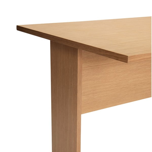 Radni stol s pločom stola u dekoru hrasta 70x140 cm Forma – Hübsch-image-4