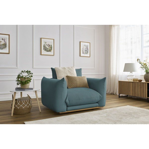 Plava fotelja Ernest – Bobochic Paris-image-1