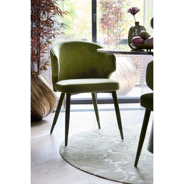 Zelene podstavljene blagovaonske stolice u setu 2 kom Kosaka – Light & Living-image-1