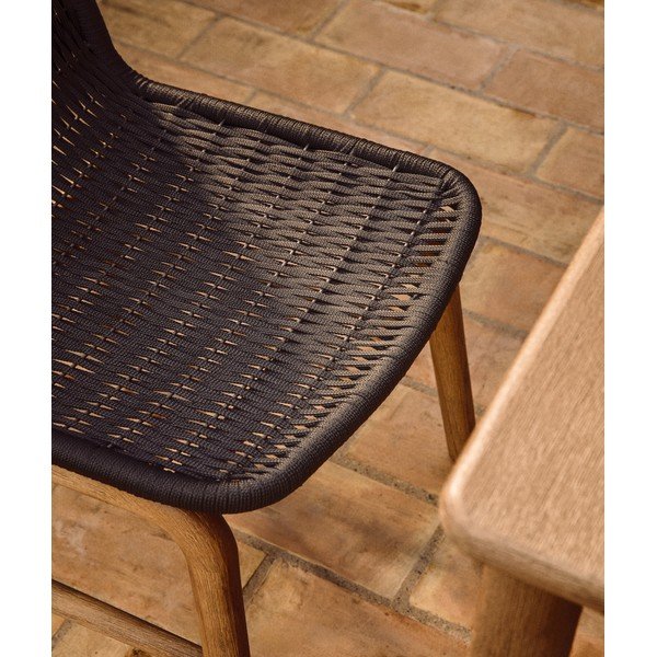 Tamno siva vrtna stolica Alipa – Kave Home-image-2