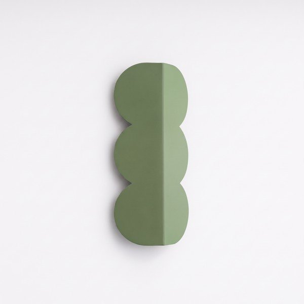 Kadulja zelena zidna lampa aluminijska BISCUIT – Thoro