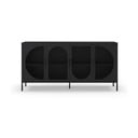 Crna komoda 160x90 cm Tayra – Marckeric