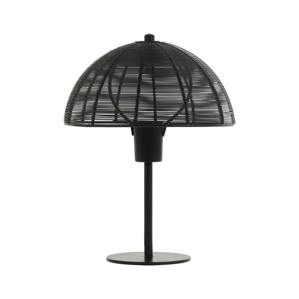 Crna stolna lampa (visina 33 cm) Klobu - Light & Living