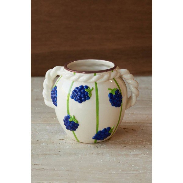 Bijela vaza (visina 13 cm) Berries – Ellos Home-image-1