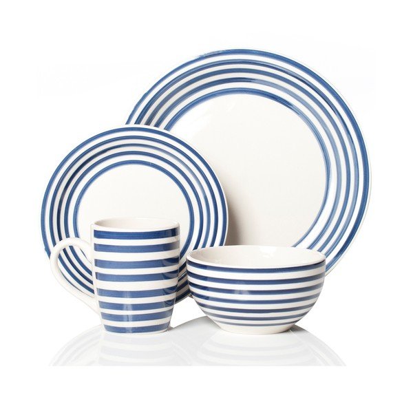 Portabello Blue set posuđa, 16 kom
