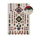 Krem ručno rađen vunen tepih 200x290 cm Moroccan Fes – Flair Rugs