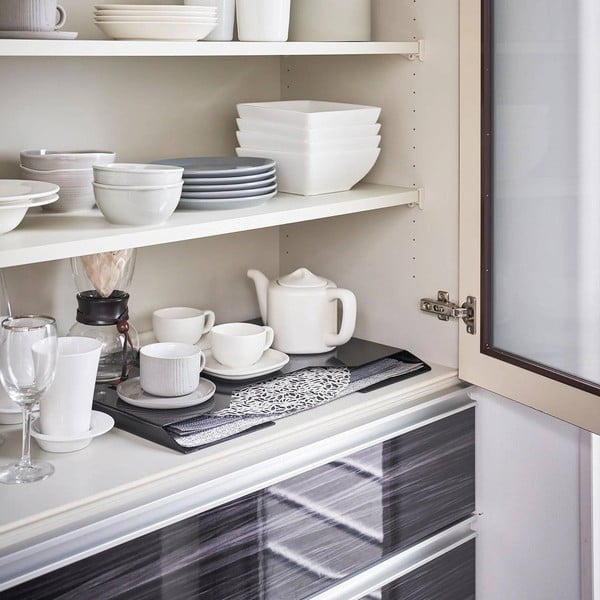 Metalni držač za podmetače s postavljanjem bez bušenja Tower – YAMAZAKI-image-4