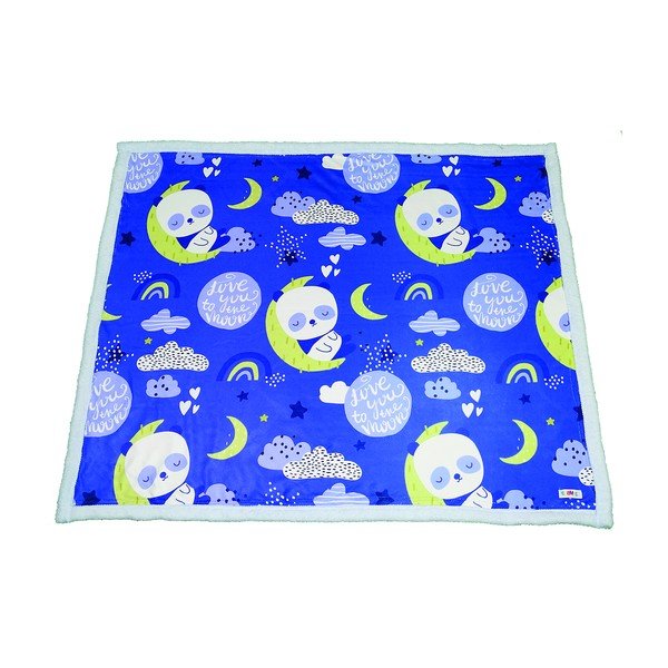 Plava dječja deka 80x100 cm - OYO kids-image-1