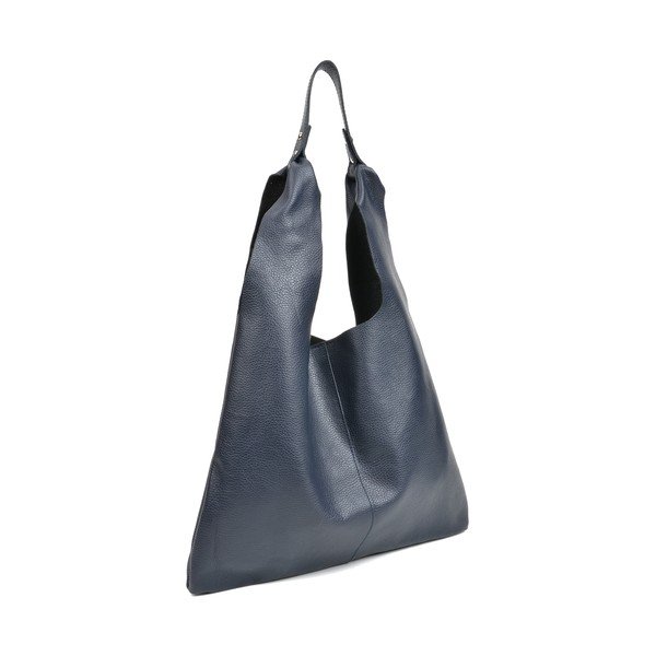 Tamnoplava kožna torbica Sofia Cardoni Hobo-image-1