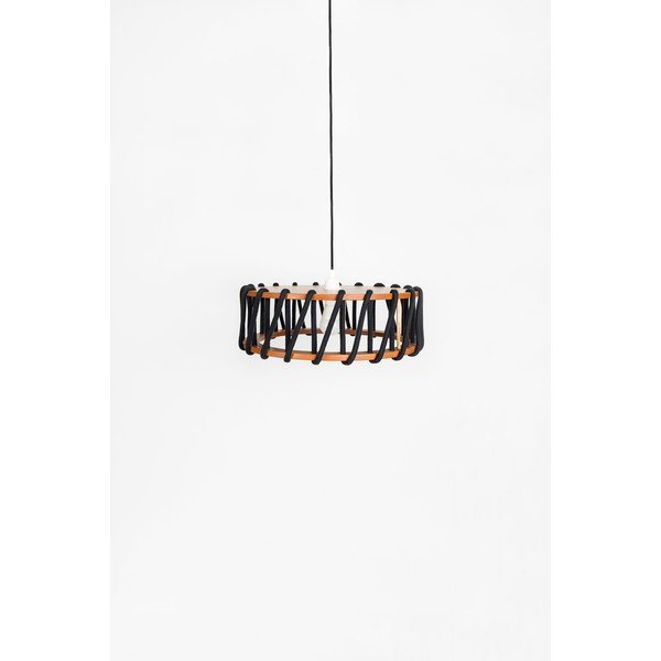 Crna stropna lampa EMKO Macaron, ø 45 cm-image-2