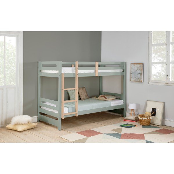 Svijetlo zeleni dječji krevet 90x190 cm Sami – Marckeric-image-1