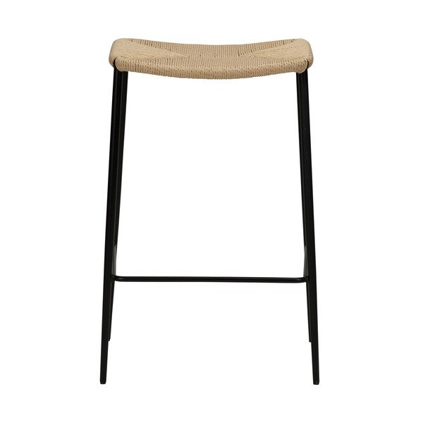 Bež prirodna barska stolica DAN-FORM Denmark Stiletto, visina 68 cm-image-1