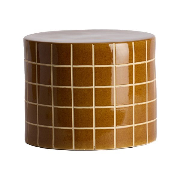 Okrugao pomoćni stol keramički ø 42 cm Maucho – Light & Living