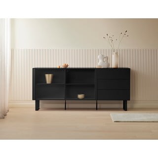 Crna komoda 180x79 cm Edge by Hammel – Hammel Furniture