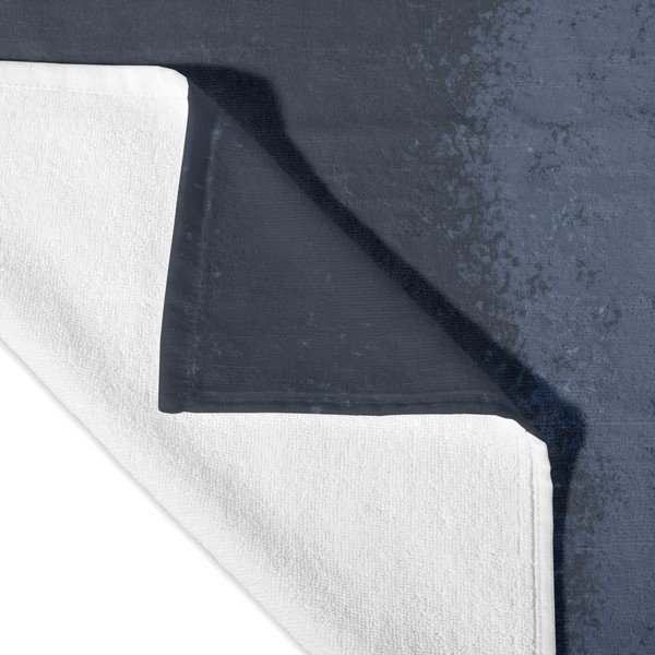 Bijeli/plavi ručnik 70x150 cm Nightfall – Blanc-image-3