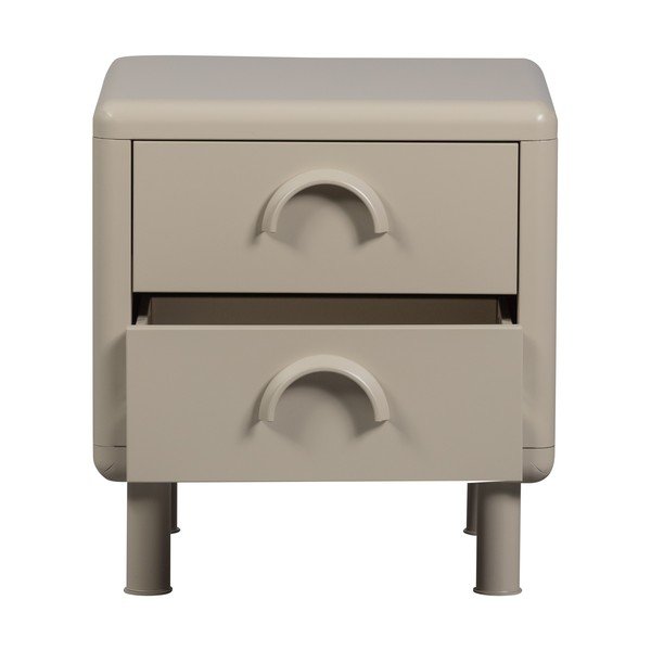 Bež metalni noćni ormarić Rune – WOOOD-image-3