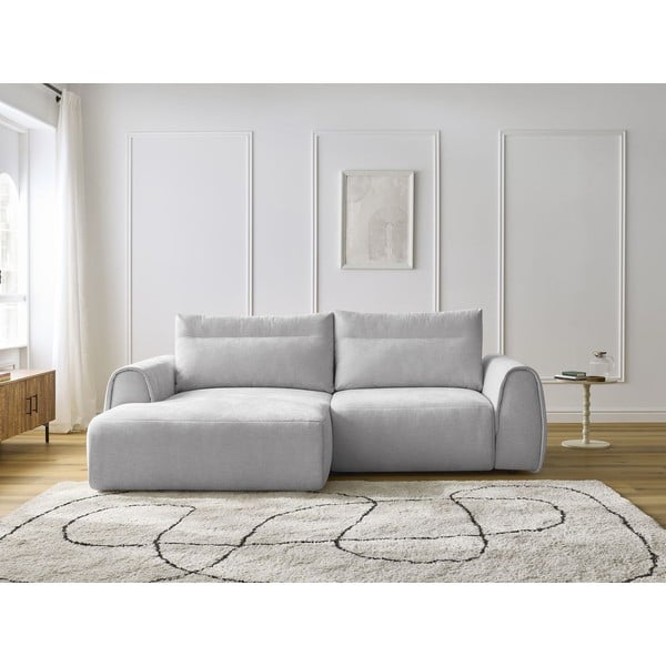 Svijetlo siva kutna garnitura Aden – Bobochic Paris-image-4