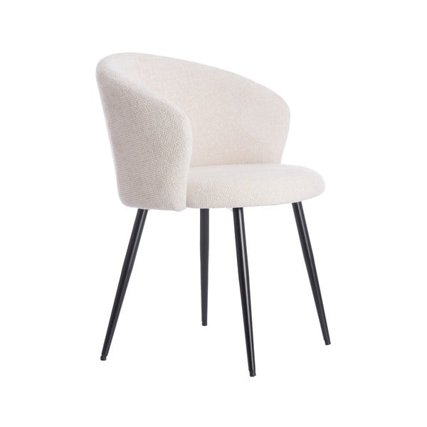 Krem metalne blagovaonske stolice u setu 2 kom Radaja – Light & Living