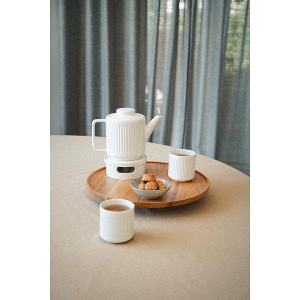 Bijeli porculanski čajnik s cjedilom 1,2 l Skagen – Bredemeijer-image-1