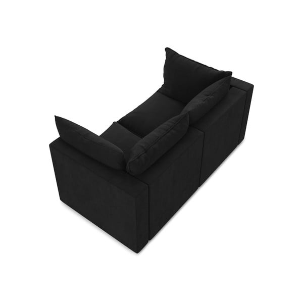 Crna sofa 180 cm Manao – Makamii-image-3