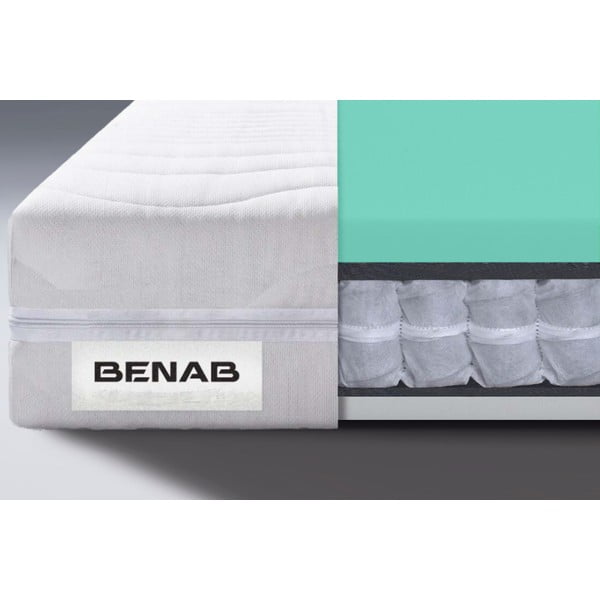 Tvrd/srednje tvrd obostrani madrac s oprugama 120x200 cm Standard Pocket – BENAB-image-3