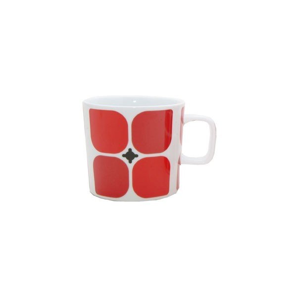 Poppy Squares šalica, veliki makovi