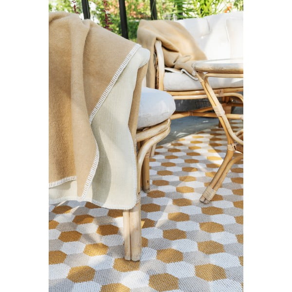 Oker žuta unutarnja i vanjska staza 70x160 cm Dana Ochre – Pappelina-image-3