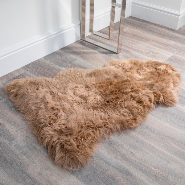 Svijetlosmeđe ovčje krzno Native Natural Sheep 60 x 120 cm-image-1