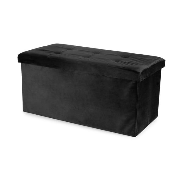 Crni baršunast tabure – Compactor-image-1