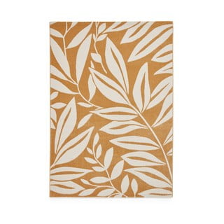 Oker žuti tepih 160x230 cm Sorral Leaves  – Catherine Lansfield