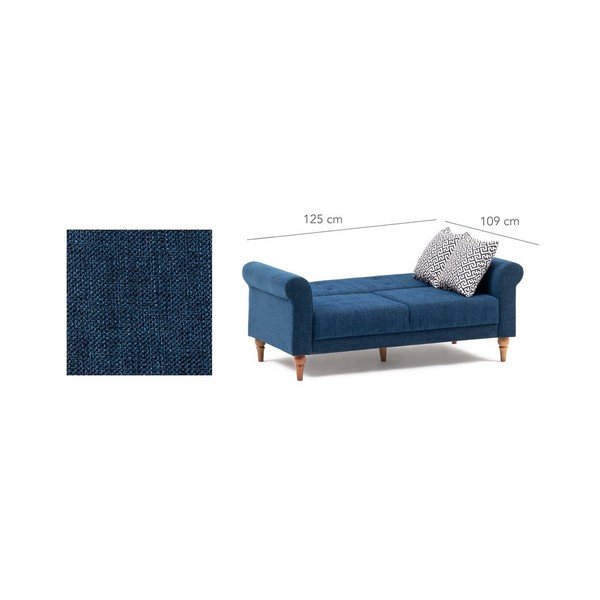 Tamnoplava sofa na razvlačenje Madonna-image-2