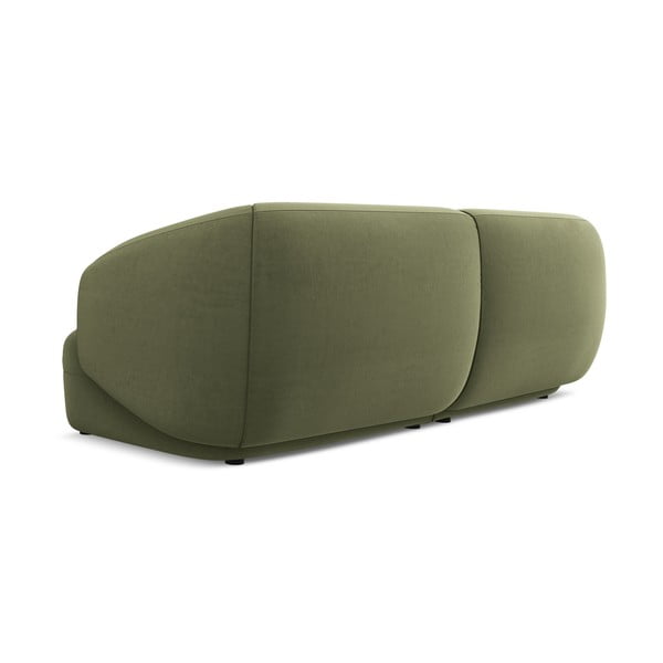 Zelena baršunasti sofa 232 cm Moana – Makamii-image-3