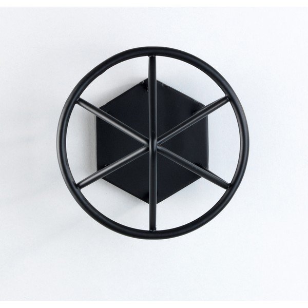 Crna zidna kuka Wenko Menton-image-1