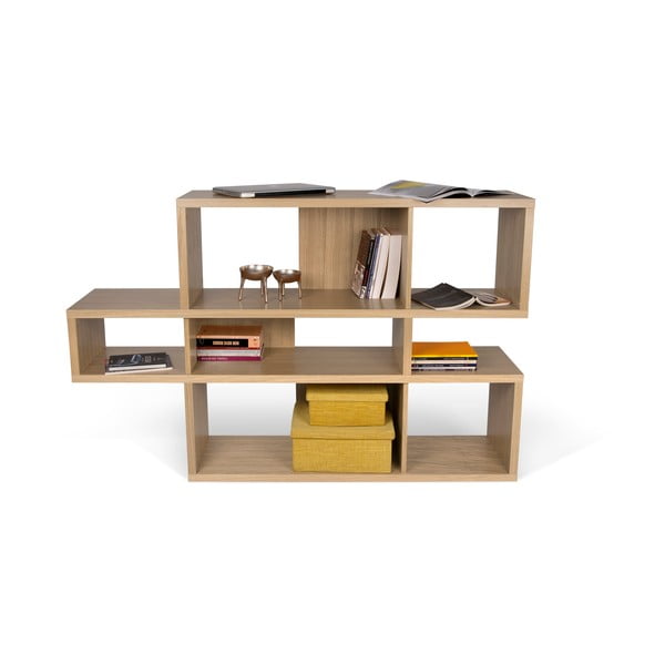 Smeđa knjižnica TemaHome London, 34 x 100 cm-image-4