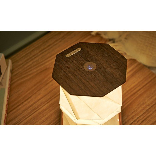 Smeđi svjetlosni ukras s USB ø 12 cm Twist Hexagon – Gingko-image-4