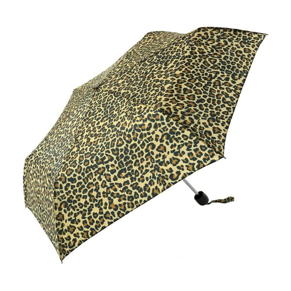 Sklopivi ženski kišobran Ambiance Leopard, ⌀ 96 cm