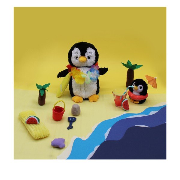 Plišane igračke u setu 2 kom Ptipotos Iglou – Les Deglingos-image-2