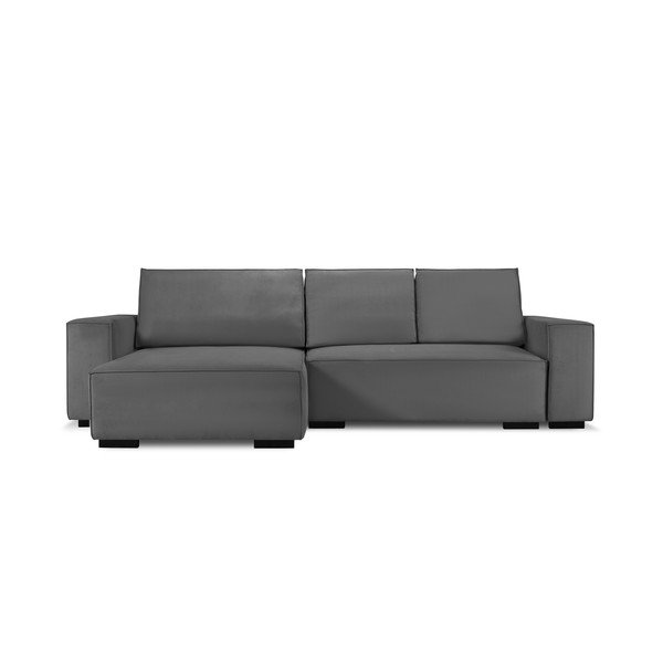 Tamnosiva baršunasta kutna garnitura s mogućnosti odabira kuta Mazzini Sofas Azalea-image-2
