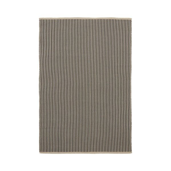 Crni/bež vanjski tepih 160x230 cm Satanca – Kave Home