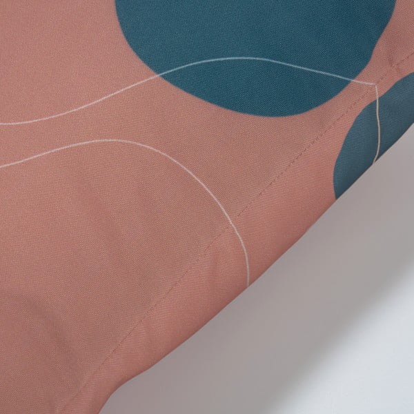 Ružičasta ukrasna jastučnica Kave Home Abish, 45 x 45 cm-image-1