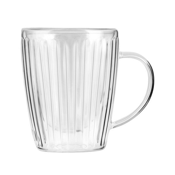 Staklene šalice u setu 2 kom za cappuccino 250 ml Livio Duo – Vialli Design-image-4