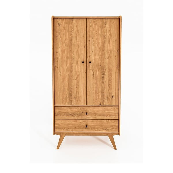 Ormar od hrastovine 100x200 cm Retro - The Beds-image-2