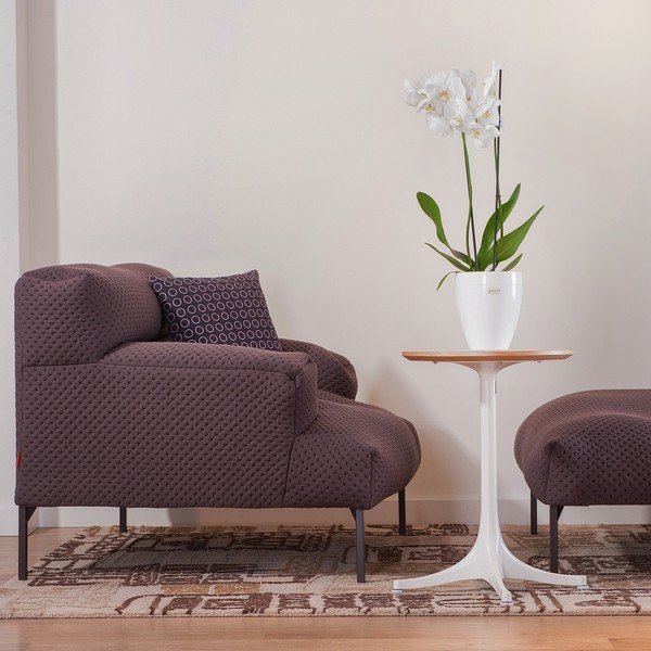 Bijela samozalijevajuća saksija Plastia Calimera A2, ø 17 cm-image-1