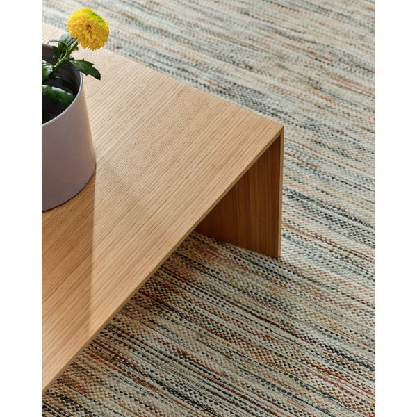 Stolić za kavu u dekoru hrasta u svijetloj prirodnoj boji 70x140 cm Litto – Kave Home-image-3