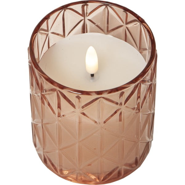 LED svijeća na baterije (visina 10 cm) Flamme Romb – Star Trading-image-4