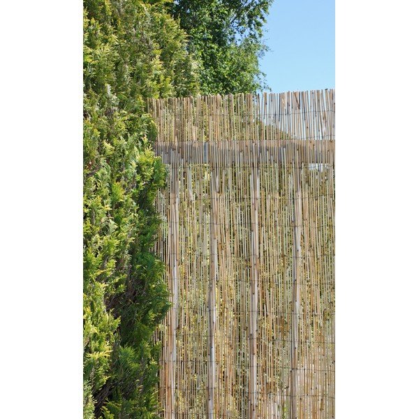 Pleteni balkonski zastor u prirodnoj boji 300x200 cm – Garden Pleasure-image-1