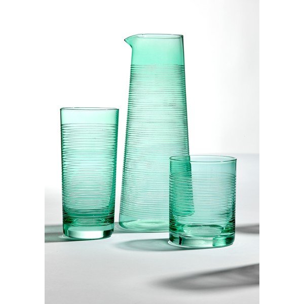 Zeleni stakleni vrč 1,2 l Linear - Ladelle-image-1
