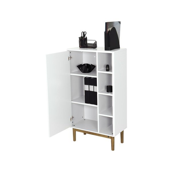 Bijeli visok/zidni kupaonski ormarić 66x100 cm Color Bath – Tom Tailor-image-3