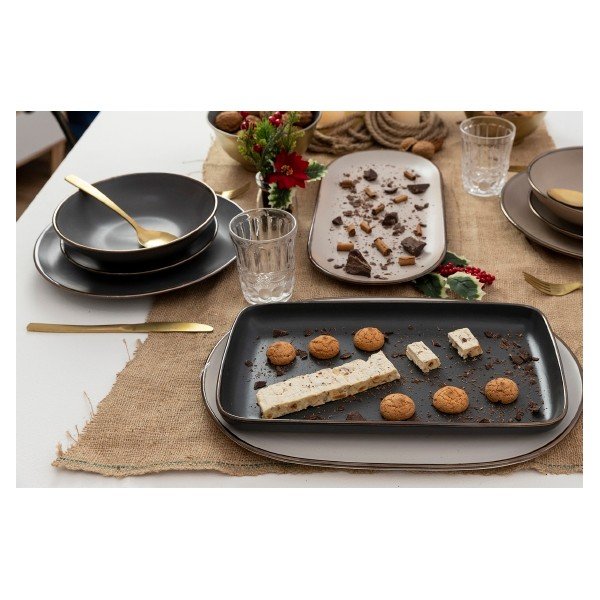 Set posuđa od 18 komada u sivoj boji Villa d'Este Cala Dorada-image-1